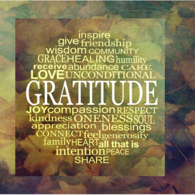 Gratitude: An Intention of the Heart